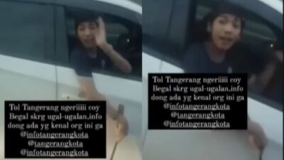 Polisi Menyelidiki Aksi Pengendara Brio yang Mengancam Pengemudi Lain di Jalan Tol