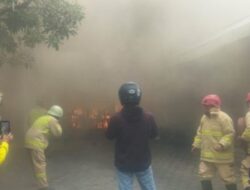 Hotel GM253 di Jember Hangus Terbakar, Api Diduga Berasal dari Tabung Gas di Dapur