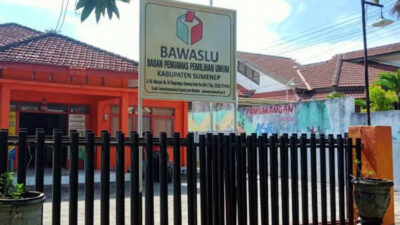 Bawaslu Sumenep Mendesak Agar Semua Alat Peraga Kampanye Sudah Ditertibkan Besok