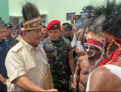 Prabowo Subianto Memberikan Sumur Rp 5 Miliar untuk Warga Kamoro di Mimika