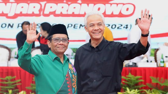 Ganjar-Mahfud dari PDIP dan Partai Koalisi Mendaftar ke KPU Hari Ini