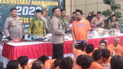 Polresta Sidoarjo Meraih Delapan Prestasi Unggul Tahun 2023