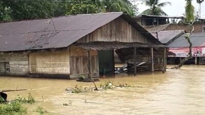 Banjir Melanda Aceh Timur, 13 Desa Tergenang Air