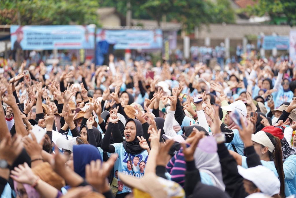 Warga Subang Berbahagia Bertemu Prabowo, Berharap Kemenangan dalam Satu Putaran