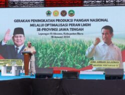 Menteri Pertahanan dan Pertanian Bertemu untuk Membahas Langkah Konkret Menuju Ketahanan Pangan