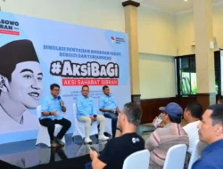 Relawan Bertindak sebagai Sahabat Gibran Melakukan Praktek Program Makan Siang Gratis di Semarang