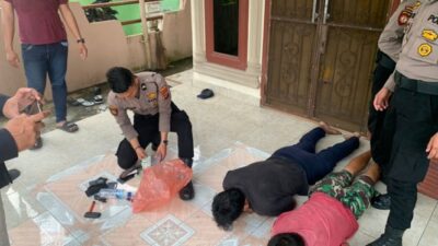 Polisi Gempur Sarang Narkoba di Deli Serdang, 10 Laki-laki dan 1 Perempuan Diamankan