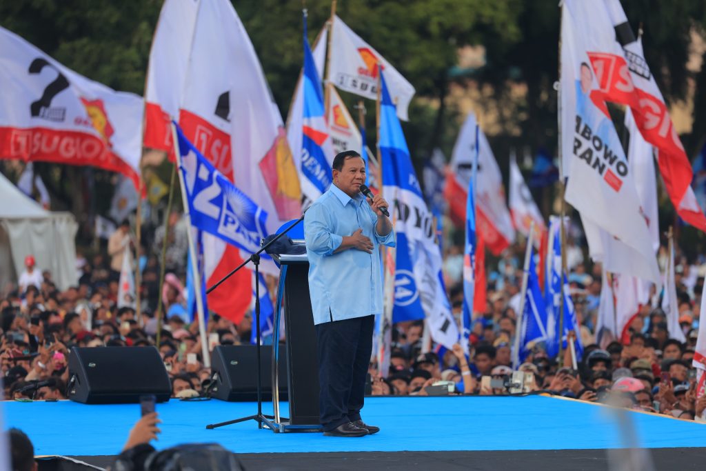 Hampir Semua Anak Muda Terbaik Ada di Koalisi Kami, Menurut Prabowo