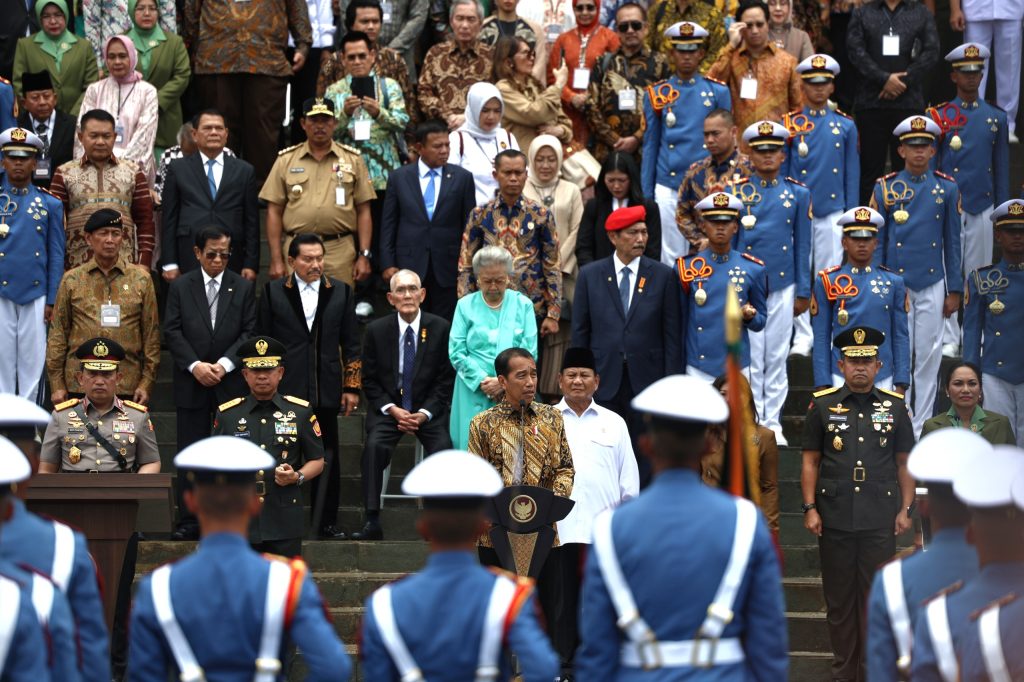 Tokoh Senior TNI dan Selebriti Bersatu Bersama Jokowi dan Prabowo pada Acara Peresmian Graha Utama Akmil Magelang