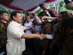 Setiap Interaksi dengan Rakyat Meningkatkan Energi Saya, Kata Prabowo