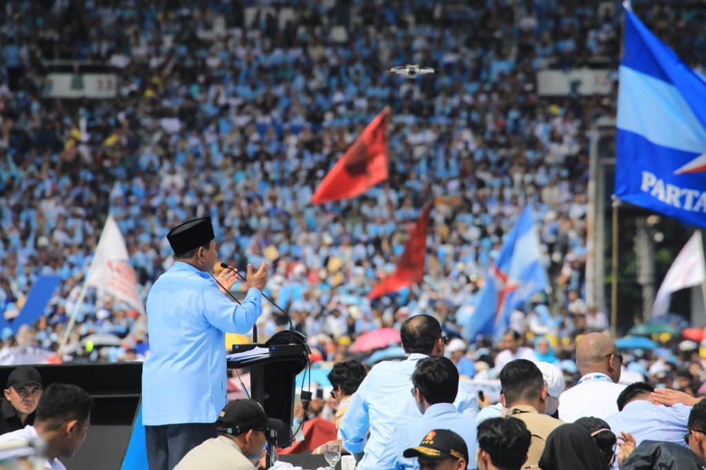 Prabowo Subianto Memulai Kampanye Awal dengan Menghadiri Pertemuan 600 Ribu Warga di GBK