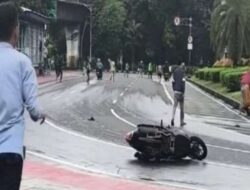 2 Penjambret yang Beraksi di Kawasan Gambir Ditangkap Warga Setelah Jatuh dari Motor