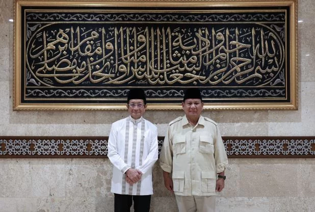 Imam Besar Istiqlal Mengucapkan Selamat kepada Prabowo Subianto sebagai Presiden Terpilih: Mudah-mudahan Indonesia Semakin Maju