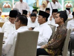 Prabowo Subianto Menghadiri Bukber Partai Golkar Bersama Gibran, Menekankan Pentingnya Menghormati Proses dan Menunggu Keputusan MK