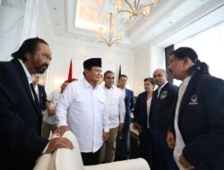 Prabowo Subianto Bertemu Surya Paloh di Gedung NasDem: Kehadiran Saya sebagai Tanda Penghormatan