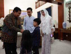 Halal Bihalal Sebagai Momen Penuh Tawa bersama Prabowo Subianto dan Gibran Rakabuming Raka serta Keluarga