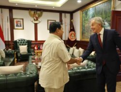 Tony Blair Visits Prabowo Subianto at the Ministry of Defense to Congratulate Him on Presidential Election