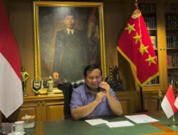 Prabowo Subianto Receives Call from Canadian PM Justin Trudeau, Exchanging Congratulatory Remarks and Discussing Future Collaboration