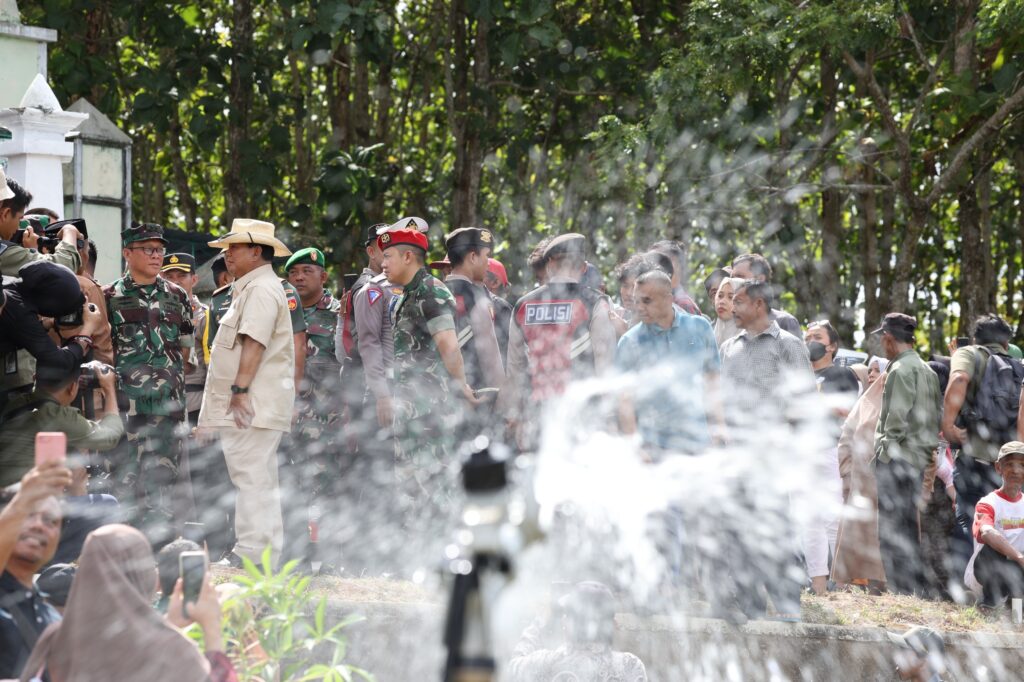 Prabowo Subianto Memberikan Bantuan Sumber Air Bersih di Gunungkidul: Panen Bisa Meningkat 3 Kali Lipat Dibandingkan Sebelumnya