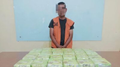 Polresta Deli Serdang Berhasil Mencegah Penyelundupan 24 Kg Sabu Dari Malaysia