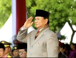 Prabowo Subianto Excitedly Returns to Activities After Surgery at Bhayangkara’s 78th Anniversary