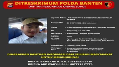 Kompolnas Mengirim Surat kepada Polda Banten Mengenai 2 DPO dalam Kasus Mafia Tanah yang Belum Ditangkap