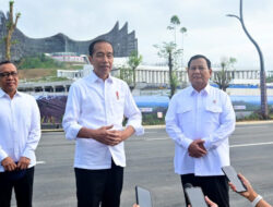 Presiden Jokowi dan Menhan Prabowo Subianto Tinjau Kemajuan Pembangunan IKN pada Hari Senin Pagi