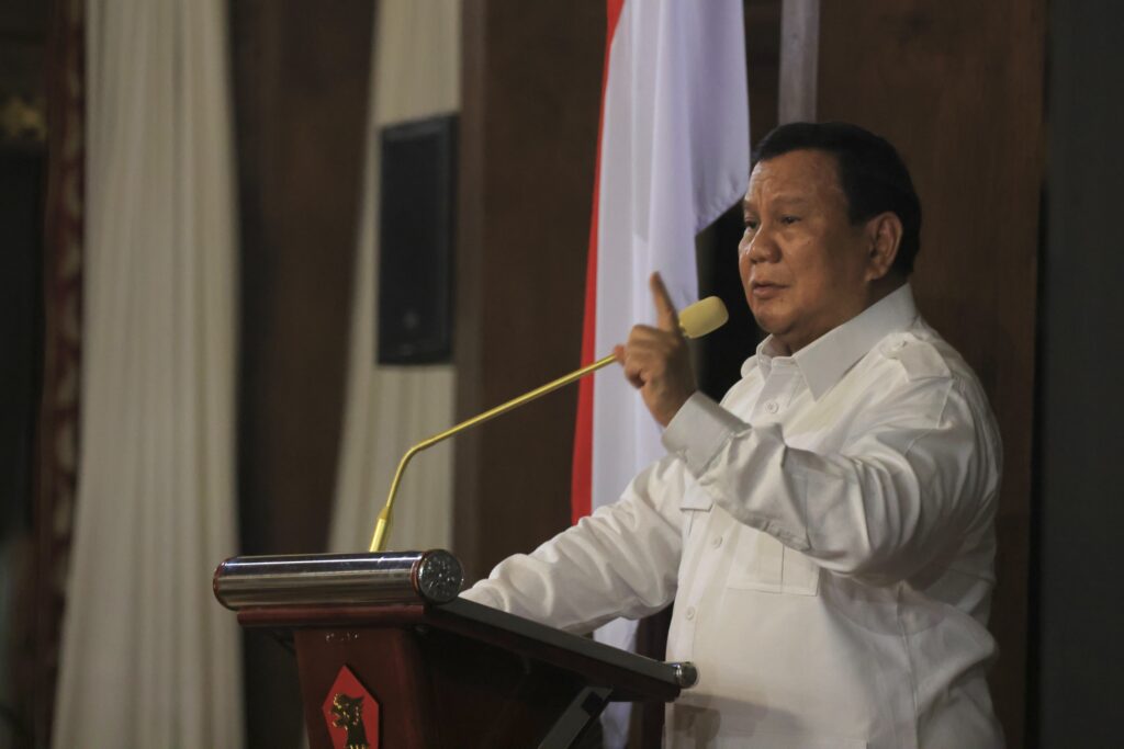 Prabowo Subianto: My Wish is to Uphold Truth and Defend the People, even if it means Death