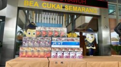 Bea Cukai Menindak Ribuan Batang Rokok Tanpa Cukai Senilai Satu Miliar Rupiah di Semarang